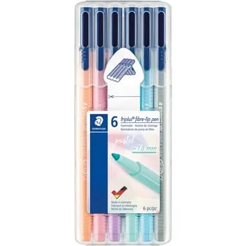 Staedtler Marcadores Hugge C/6 Cores - ST323SB6CS12