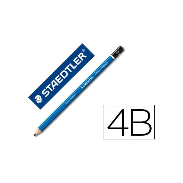 Staedtler Lápis de Grafite Mars Lumograph 100 4B un. - OFF077486CE