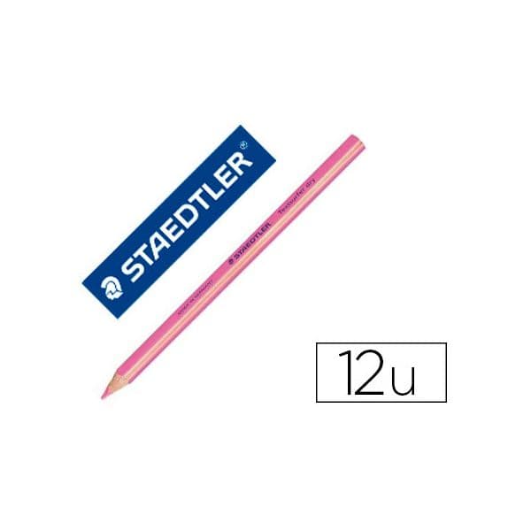 Staedtler Lápis de Cor Textsurfer Rosa Fluorescente 12 un.- 649793
