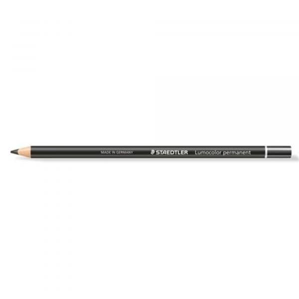 STAEDTLER Lápis Lumocolor® Permanent Glasochrom, Preto