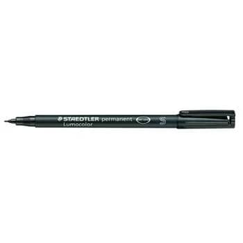 Staedtler Marcador Lumocolor Permanente 313-9 Preto 10 Un.