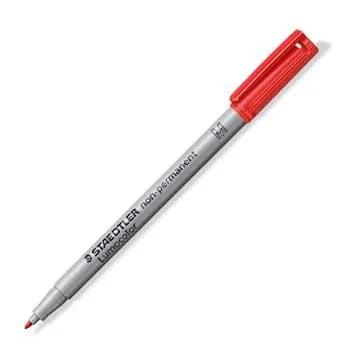 Staedtler Marcador Não Permanente Lumocolor 315-2 M 1.0mm Vermelho 10 Un. - 1311057