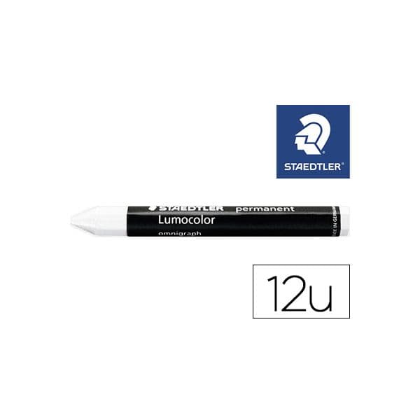 Staedtler Pack de Cera Permanentes 12un. Preto - 119572