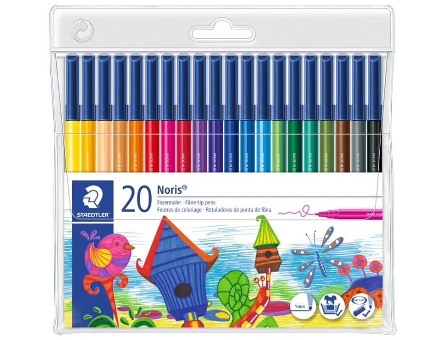 Staedtler 20 un. Marcadores Noris Club - 326WP20