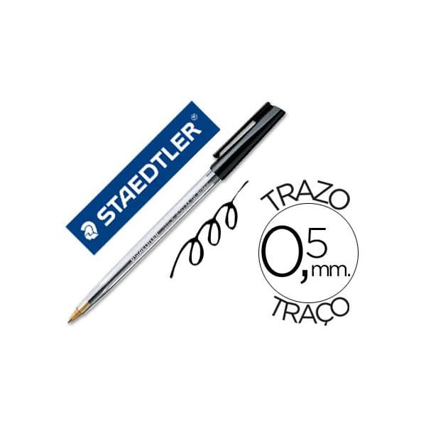 Staedtler Esferográfica Stick Preto 1 Un.