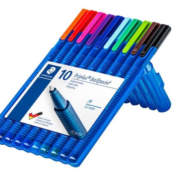 Staedtler Canetas Triplus Ball 10 Conjunto