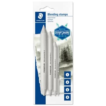 Staedtler Esfuminhos Design Journey 5426-S BK4, Conjunto de 4, Tamanhos 1, 4, 6 e 8