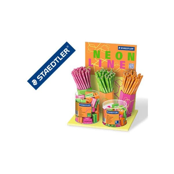 Staedtler Lápis de Grafite Wopex Neon Ecologico Expositor de 120 un. - OFF079547CE