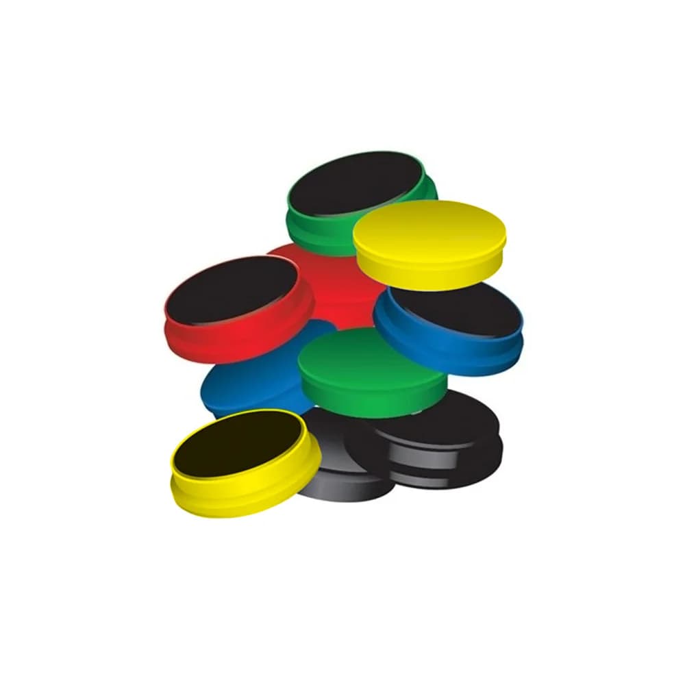 Magnetos 38mm amarelo Cx. 2 Un. (bls1070am)