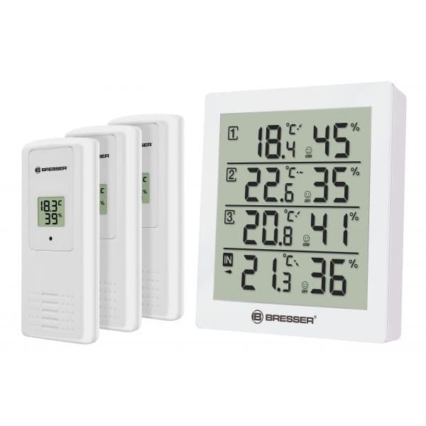 Bresser Estação Meteorológica Temeo Hygro Quadro white - 7000020GYE000
