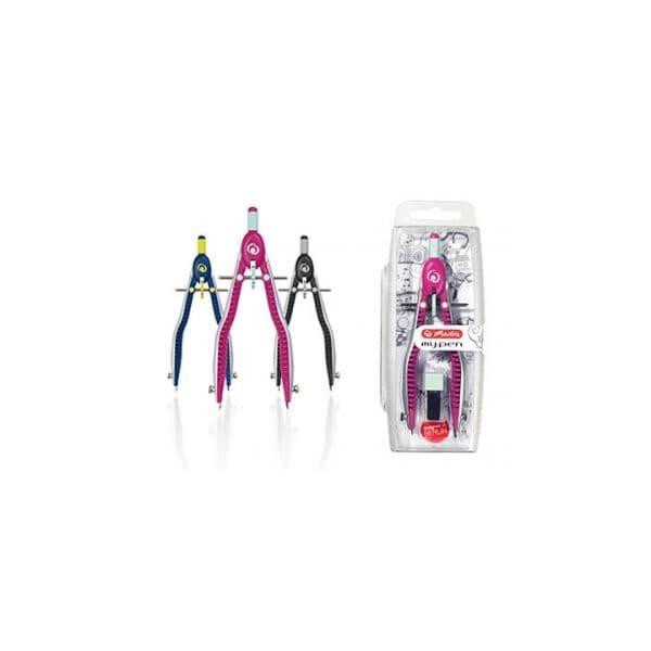 Herlitz Compasso My.Pen Rosa/Menta 4un