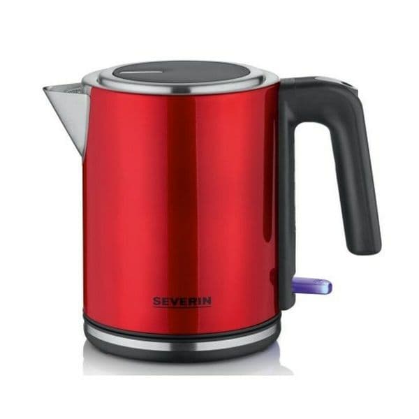 Severin Jarro Elétrico WK 3427, 2400W, 1L, Base 360° - Vermelho Aço Inoxidável