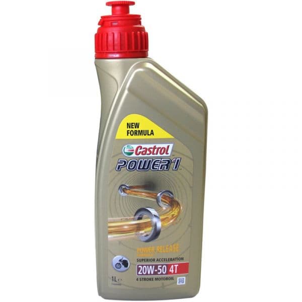 Castrol Óleos e Spray Power 1 4T 1L 20W-50