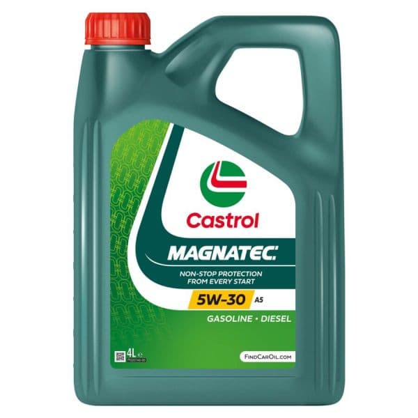Castrol Óleo de motor para motores a gasolina e gasóleo 5W-30 A5 4 l