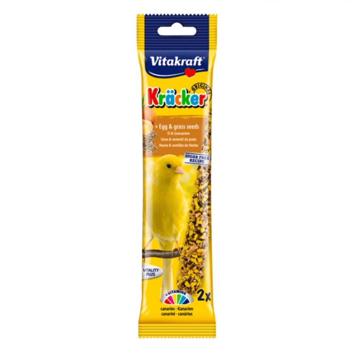 Vitakraft Barritas Sabores Canários Ovo