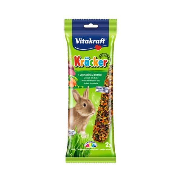 Vitakraft Barritas Coelho Anão Mel 2Un 25745