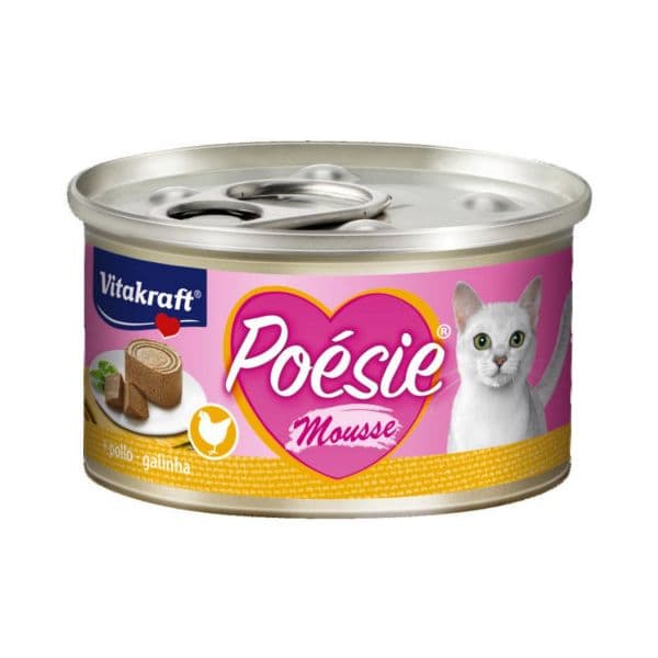 Ração Húmida Vitakraft Poésie Mousse & Frango 85g