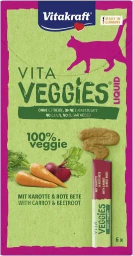 Vitakraft Snacks Vita Veggies Liquid de Cenoura e Beterraba