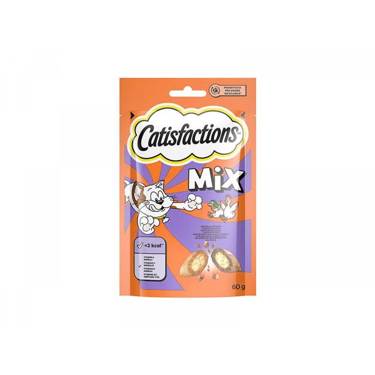 Catisfaction Snack Mix Chicken & Duck 60g