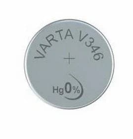 Pilha ?xido Prata Bot?o V346/SR712SW 1.55V VARTA