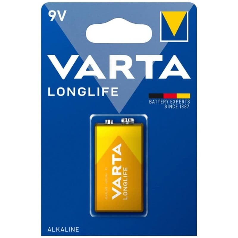 Varta Pilhas Longlife Extra 9V block 6 LR61 - 4122101411