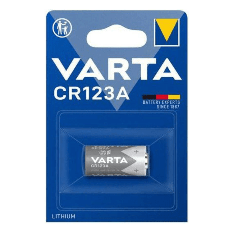Varta Pilha de Lítio CR123A 3V 1 Un.