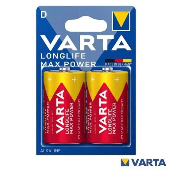 Varta Pilha Max Tech LR20 D 2 Un.