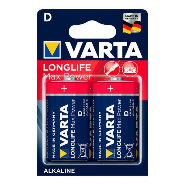 Varta Pilha Max Tech LR20 D 2 Un.