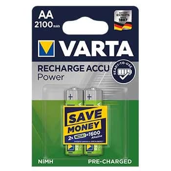 Varta Pilha Recarregável AA Ready2Use NiMH 2100 mAh Mignon 2 Un.
