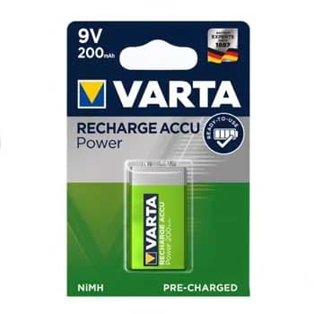 Varta Pilha Recarregável E Ready2Use NiMH 9V-Block 200mAh 1 Un.