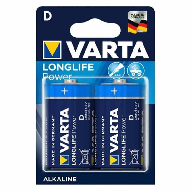 Varta Pilha Alcalina 1.5V High Energy D LR20 2 Un.