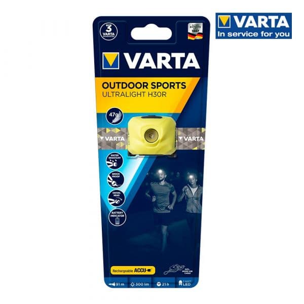 Varta Lanterna H30R Amarela - 36489