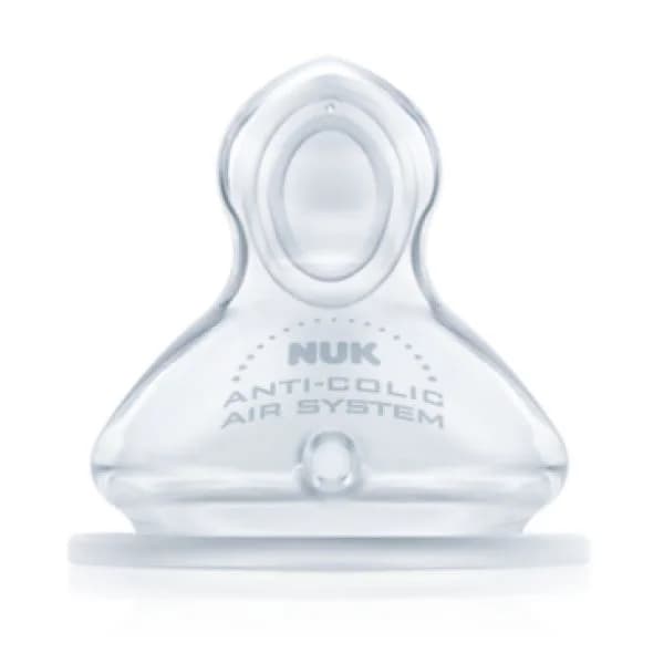 Nuk 2 Tetinas Anticólica Silicone Fisrt Choice 6-18M