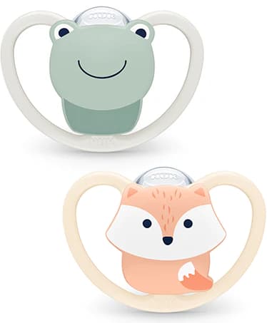 Nuk Space Silicone Chupeta 6-18M Cor B