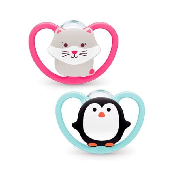 Nuk Space Silicone Chupeta 6-18M Cor B