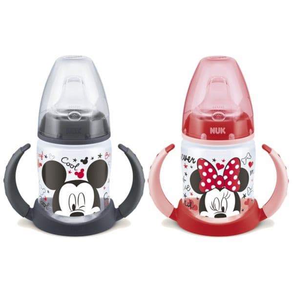 Nuk Biberão First Choice Aprendizagem Mickey & Minnie +6M 150ml Sortido