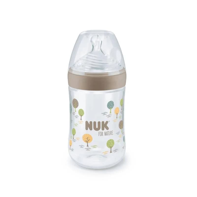 Nuk For Nature Biberão 260ml Creme Size M