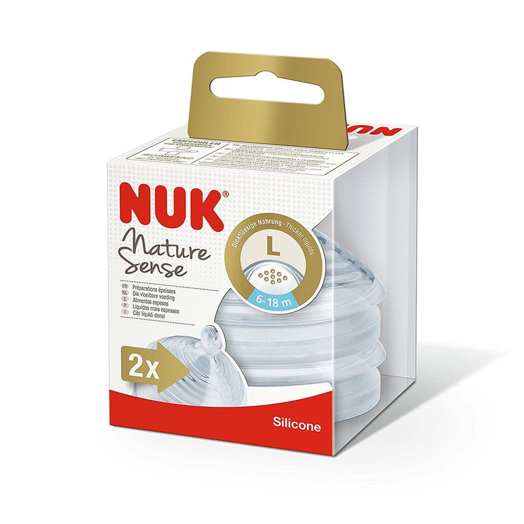 Nuk for Nature Tetina Silicone Tam L 2 unidades