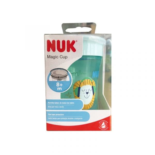 Nuk Magic Cup 8M+ 230ml Verde
