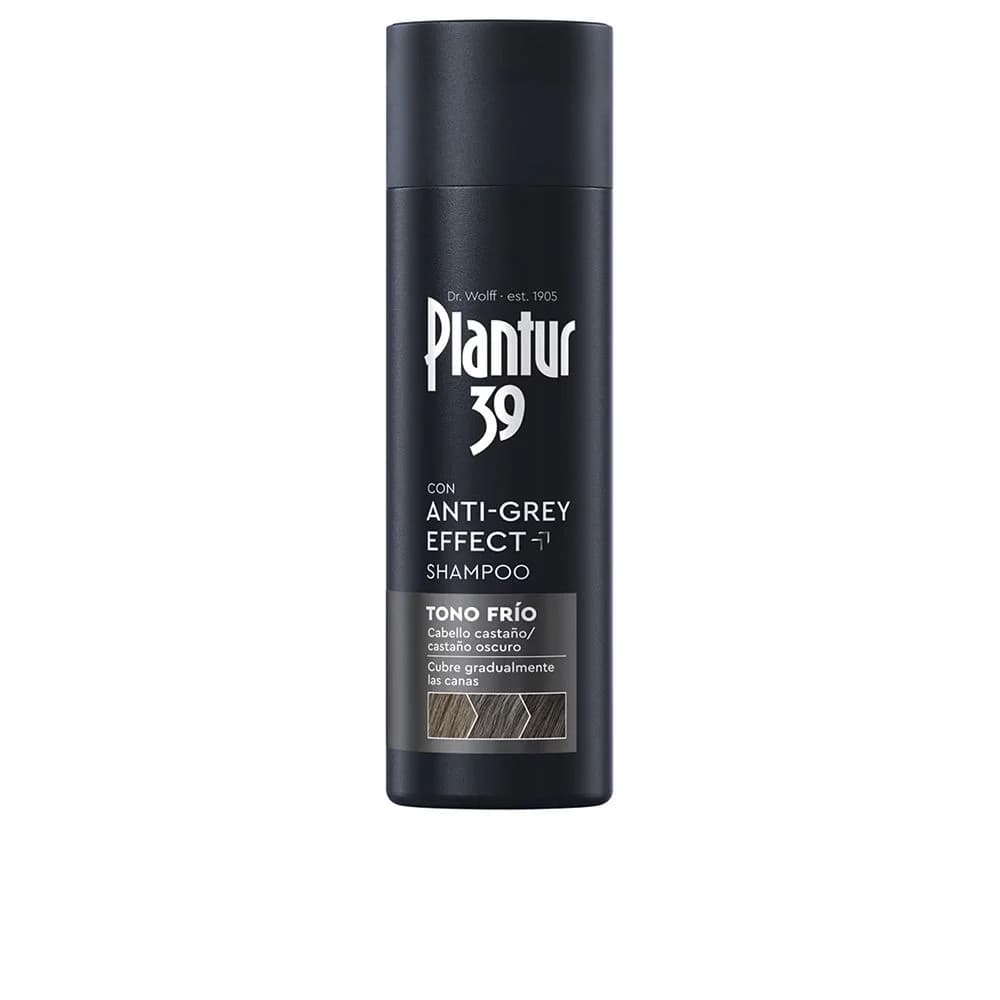 Shampoo anti-grisalho com efeito frio