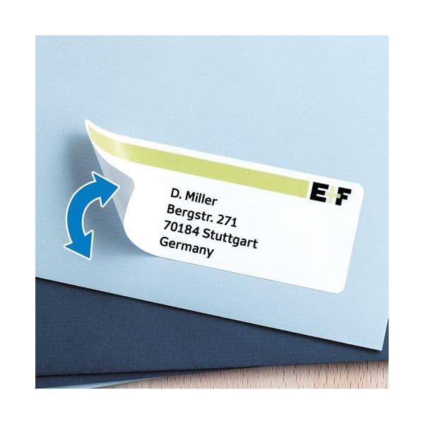 Herma Repositionable Labels 25 Sheets 250 pcs. 96x50,8 - 4349