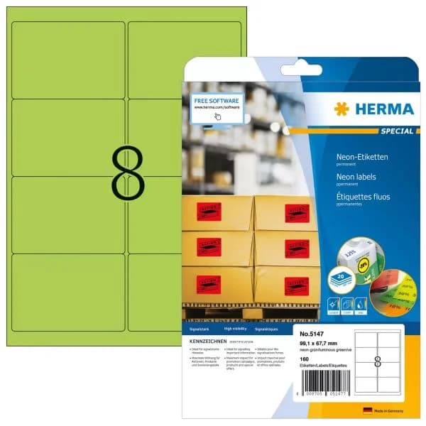 Herma 5147 A4 80g 160 Un.