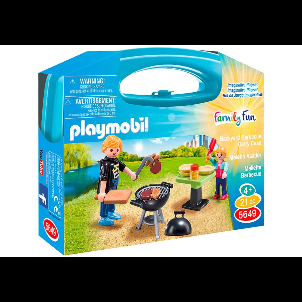 Playmobil Family Fun - Maleta Grelha - 5649