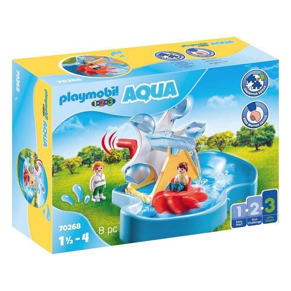Playmobil 1.2.3 Carrossel Aquático - 70268