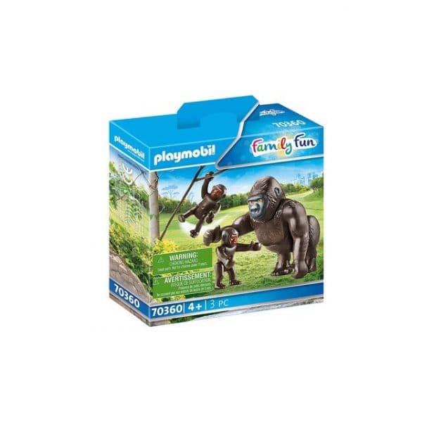 Playmobil Family Fun Gorila e Bebés - 70360