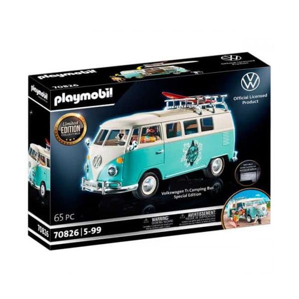 Playmobil Volkswagen T1 Camping Bus Edição limitada - 70826