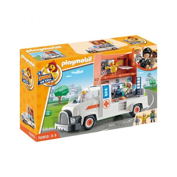 Playmobil Duck on Call Camião Ambulância - 70913