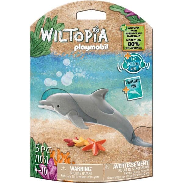 Playmobil: Wiltopia - Golfinho 5 Peças - 71051