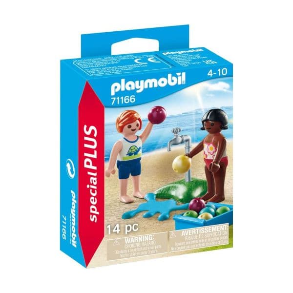 Playmobil Meninos com Globos Água - 71166