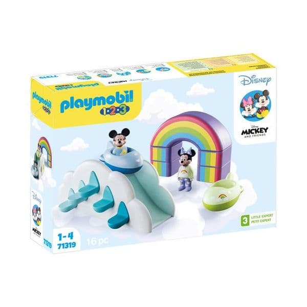 Playmobil 1.2.3. & Disney Mickey e Minnie na Casa das Nuvens - 71319